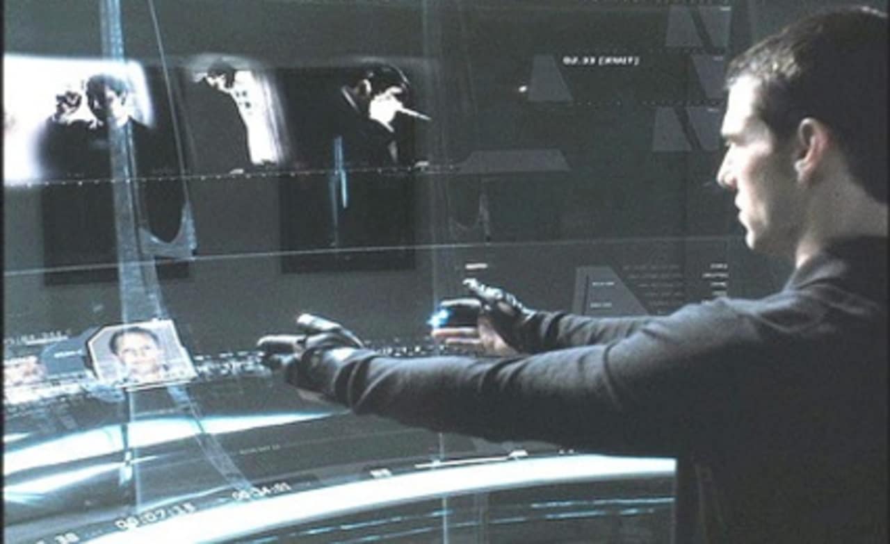 Crime forecasting: frame from &lsquo;Minority Report&rsquo;